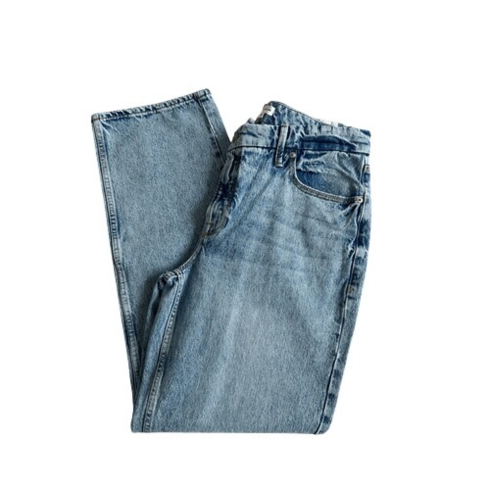 Good American Jeans Womens‎ 8/29 Blue Denim  Straight Leg Cotton Casual